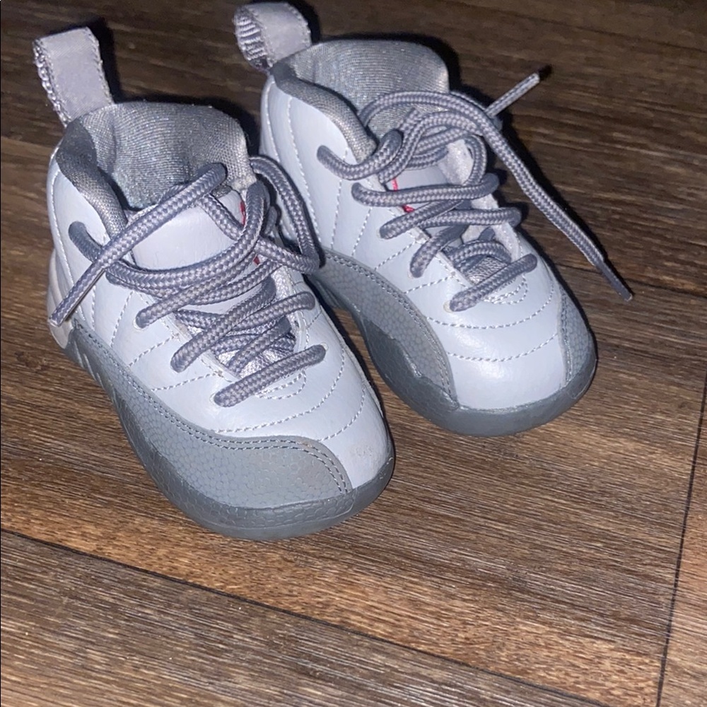 Kids Gray Sneakers